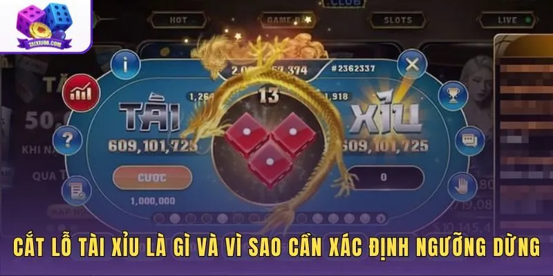 Cách cắt lỗ tài xỉu và ngưỡng dừng thua cần thiết cho mỗi phiên