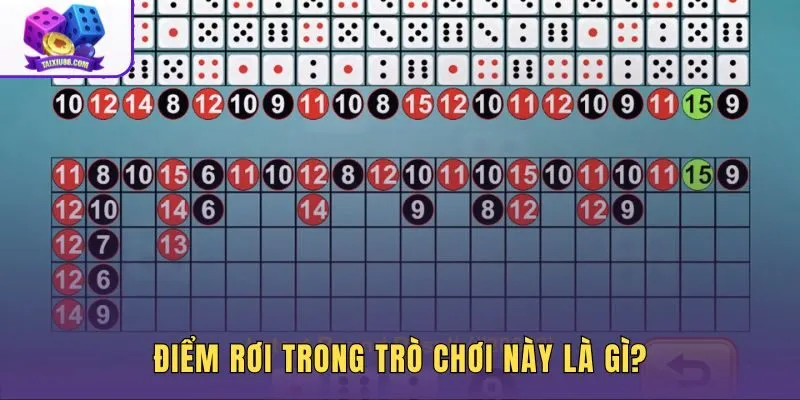 Khái niệm điểm rơi tài xỉu trong phân tích nhịp cầu thực tế