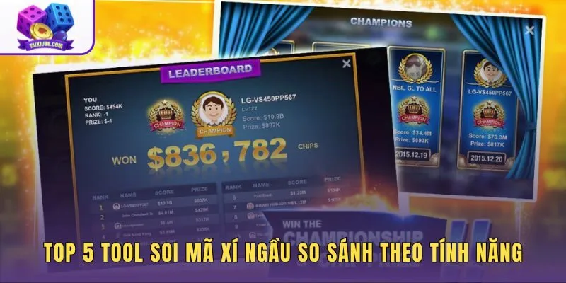 Top 5 tool soi mã xí ngầu so sánh theo tính năng